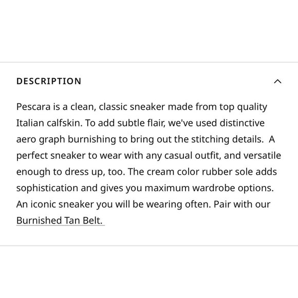 To Boot New York Pescara Burnished Tan Calf Leather Sneakers Men’s Size 12 - Picture 2 of 11